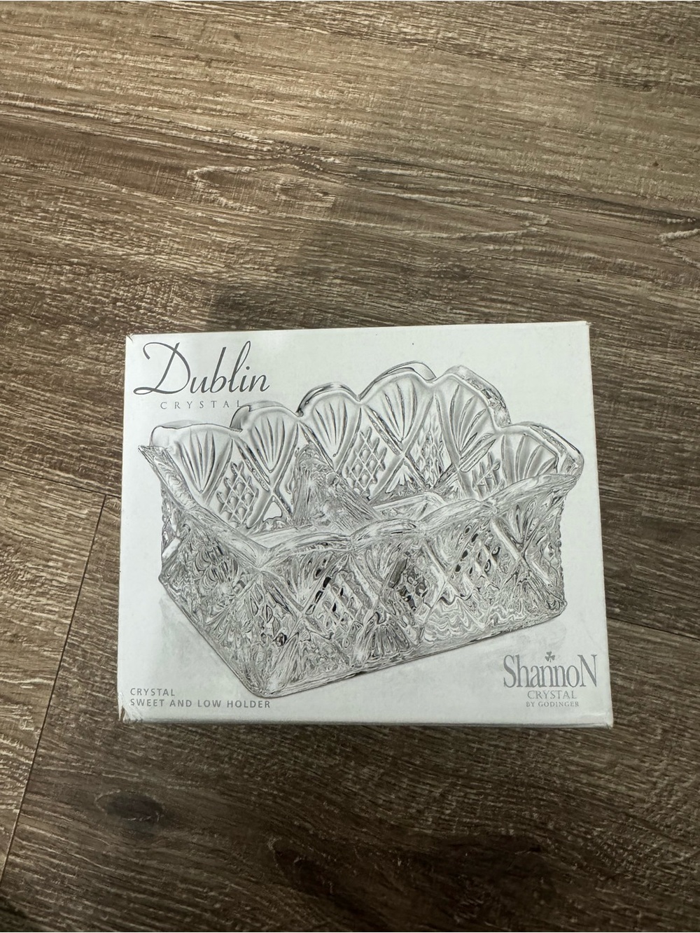 Dublin Clear Crystal Sweet and Loaf Holder